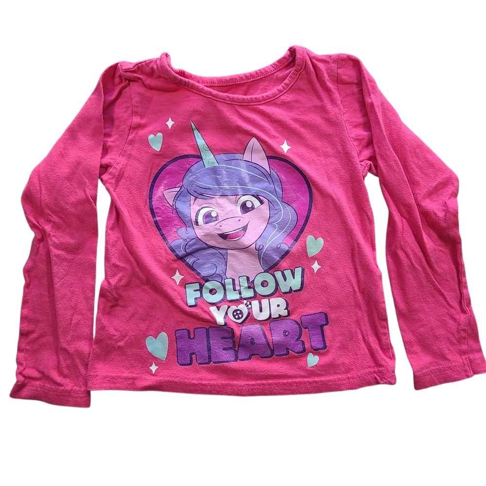 My Little Pony Girls Graphic Long Sleeve Shirts Lot Size 5 (3-Pack) - Picture 4 of 9